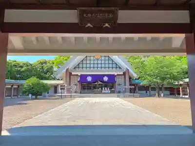 千葉縣護國神社の本殿・本堂