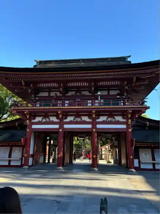 太宰府天満宮の山門・神門