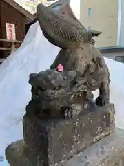 北海道神宮頓宮の狛犬