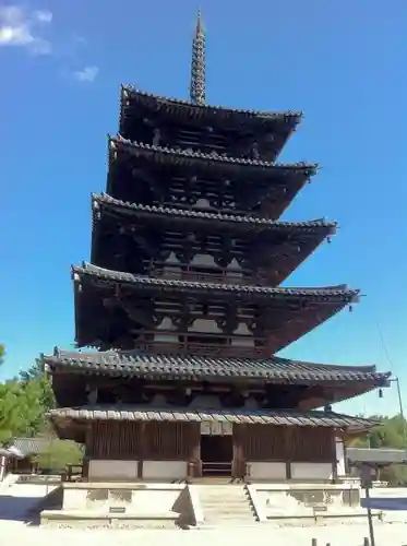 法隆寺の塔