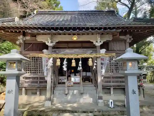 高祖神社の本殿