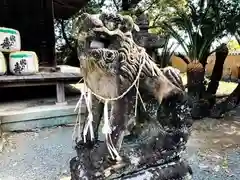 宮地嶽神社の狛犬