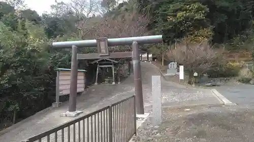 皇産霊神社の鳥居