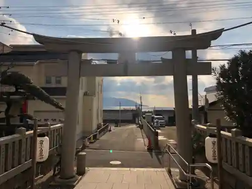 舞子六神社の鳥居