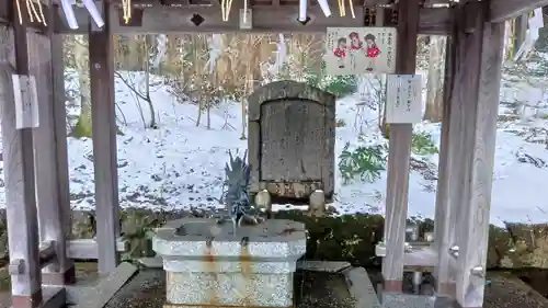 白山神社の手水舎