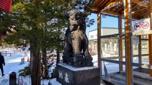 発寒神社の狛犬