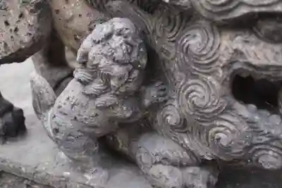 北海道神宮頓宮の狛犬