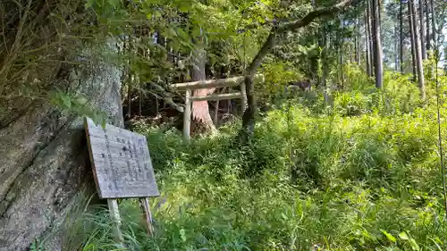 幣石神社の鳥居