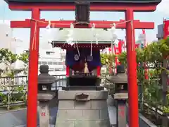 朝日稲荷神社の鳥居