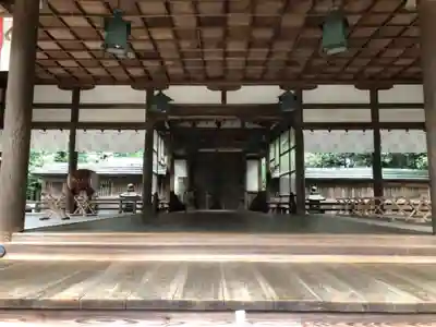 宇流冨志禰神社の本殿・本堂