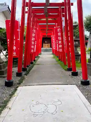 於菊稲荷神社(群馬県)