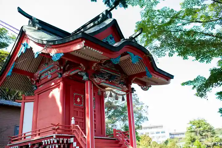 到津八幡神社の本殿・本堂