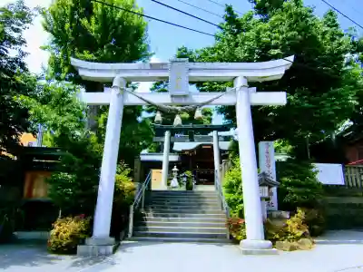 鳩ヶ谷氷川神社の鳥居