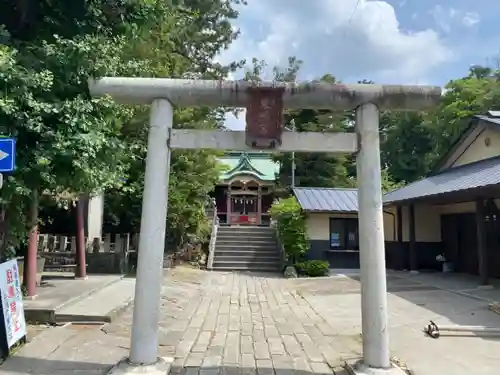 元城町東照宮の鳥居