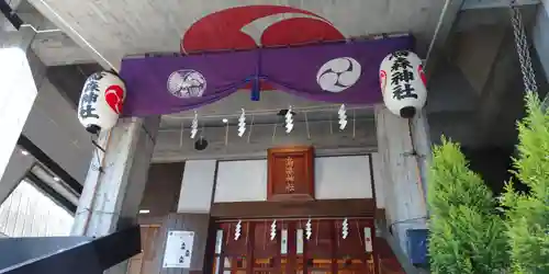 烏森神社の本殿・本堂