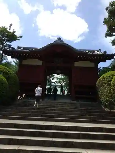 護国寺の山門