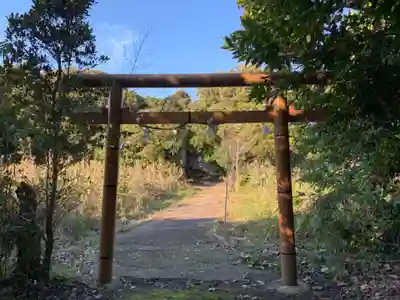 千草川神社の鳥居