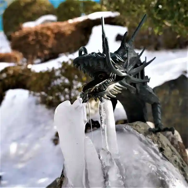 大鏑神社の手水舎