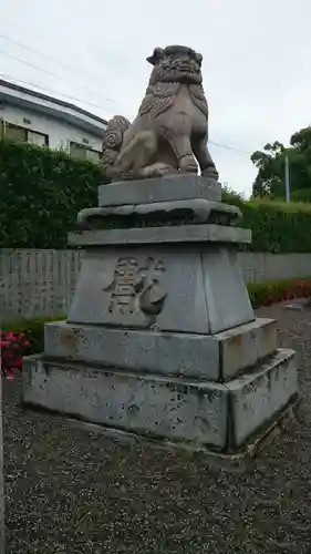 山北八幡神社の狛犬