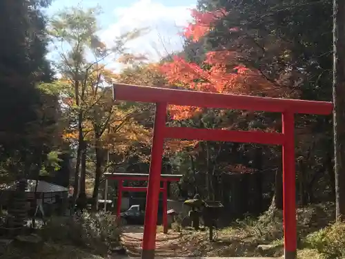 公時神社の鳥居