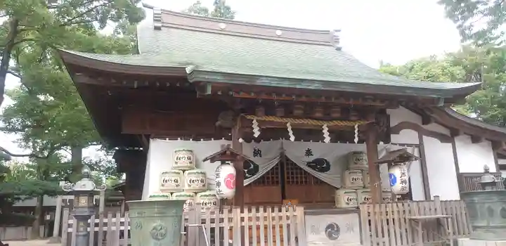 松戸神社の本殿・本堂