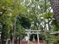 赤堤六所神社の鳥居