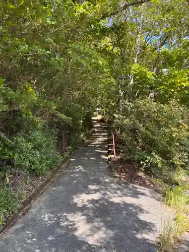 大澤神社の景色