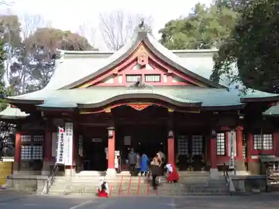 世田谷八幡宮の本殿・本堂