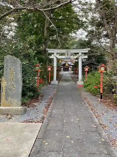 山田八幡神社の鳥居