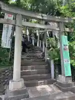 多摩川浅間神社の鳥居