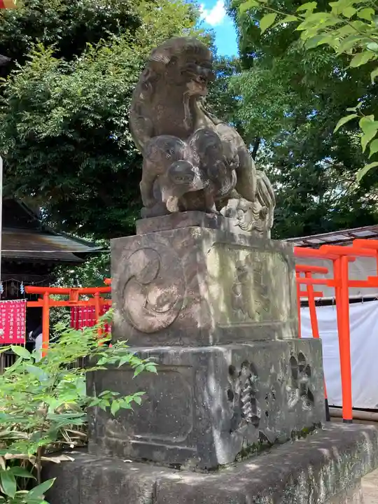 品川神社の狛犬
