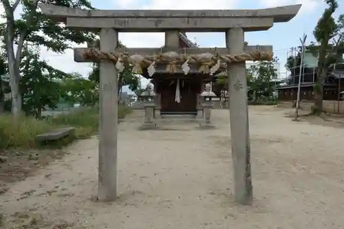 三島鴨神社の鳥居