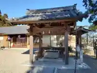 杉谷神社の手水舎