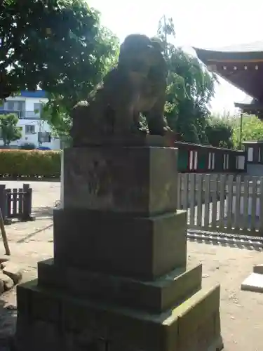 薭田神社の狛犬