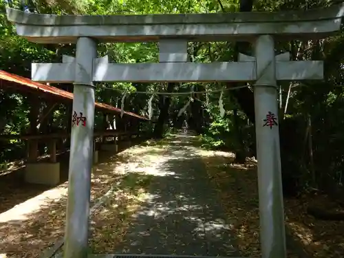 山田神社の鳥居