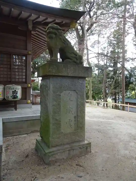 常陸國總社宮の狛犬