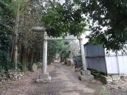 久伊豆神社の鳥居