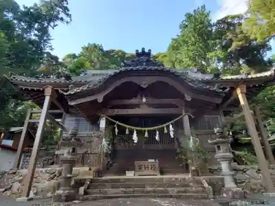 渭伊神社の本殿・本堂