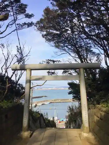 酒列磯前神社の鳥居