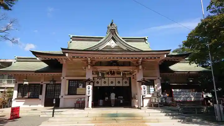 羽田八幡宮の本殿・本堂