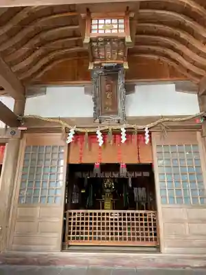 八百富神社の本殿・本堂
