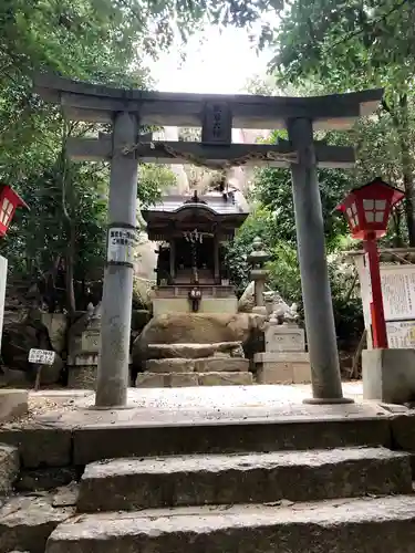 越木岩神社の鳥居