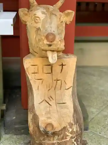 富士山東口本宮 冨士浅間神社の狛犬