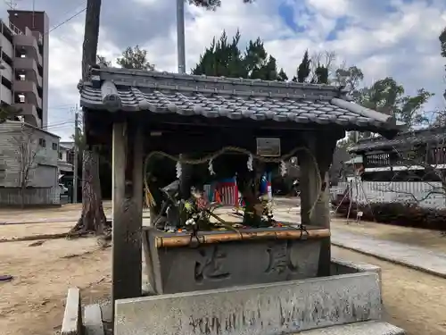 三津厳島神社の手水舎