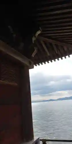 満月寺（浮御堂）の景色