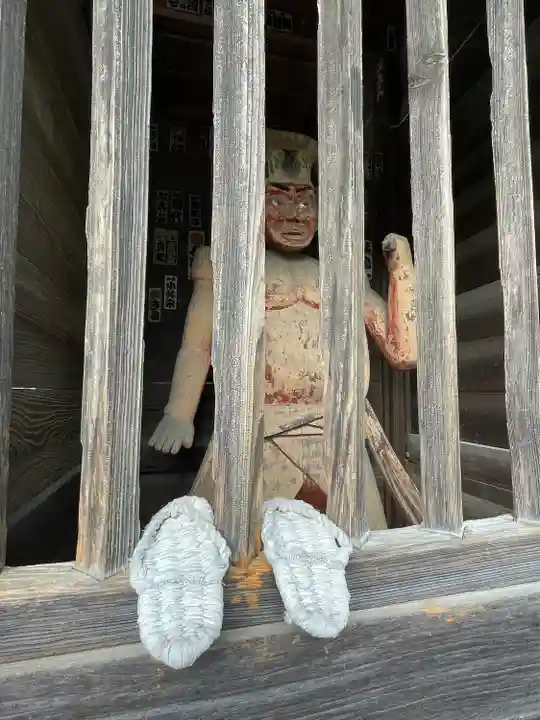 永福寺 童子堂の像