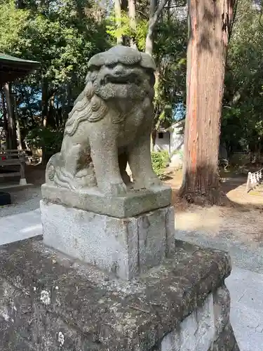 諏訪八幡神社の狛犬