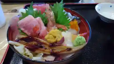 金華山黄金山神社の食事