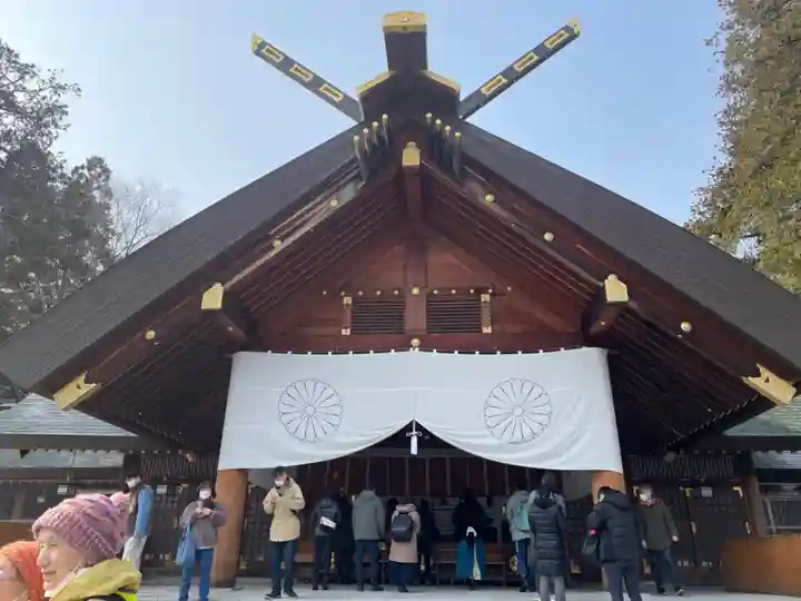 北海道神宮の本殿・本堂