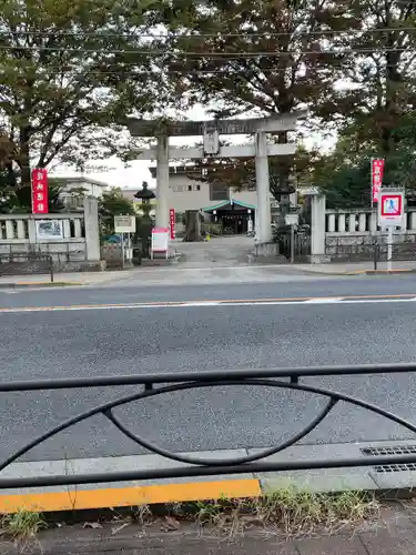 日野八坂神社の鳥居